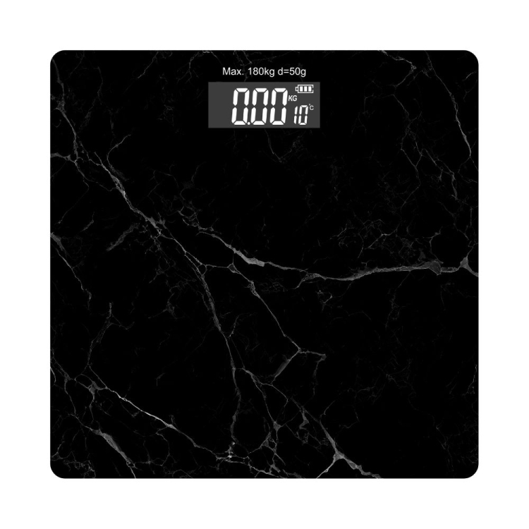 Waga łazienkowa Marble Dark 28x28cm